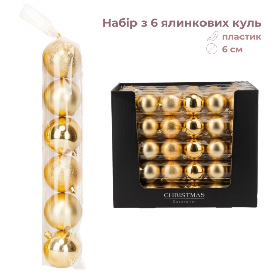 Набор елочных шаров 