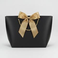 Подарочный пакет "Элегантный пакет", черный, 42*27 см (9069-020)