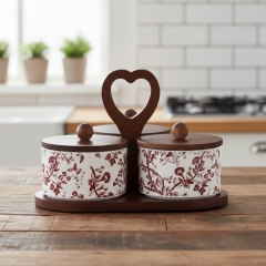 Набор емкостей для хранения “Уютный дуэт”, 21*10 см (9198-031)