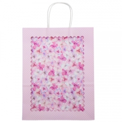 Подарочный пакет "Цветочное настроение", 25,5*33 см (9078-006)