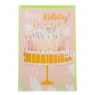 Серія листівок "Birthday wishes", 6 видів (9081-001)