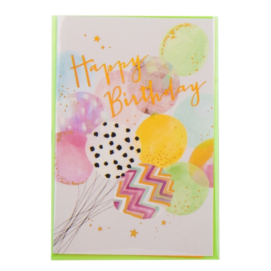 Серія листівок "Birthday wishes", 6 видів (9081-001)