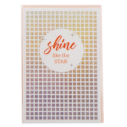 Серія листівок "Shine like the star", 6 видів (9081-002)