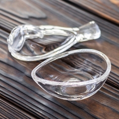 УЦІНКА Ємність для зберігання "Кришталева пташка", 12 см (Наплив скла,подряпини,дефект скла,бульбашки) (00BR-9157-062)