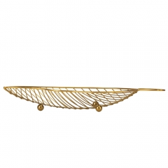 Фруктівниця "Золотий лист", 19 * 40 см (9138-004)