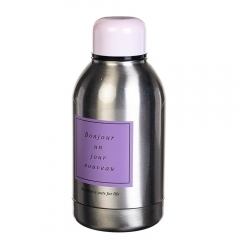 Термос металевий з чохлом «Вітання» (300 мл) (0005J/D)