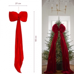 Бант "Червоний оксамит", 93 см (9276-002)