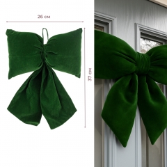 Бант "Зелений оксамит", 37 см (9276-018)