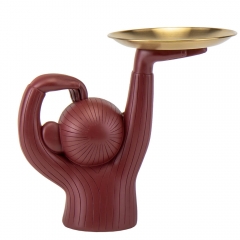 Кофейный столик "Monkey" 25 см, красный (8924-006)