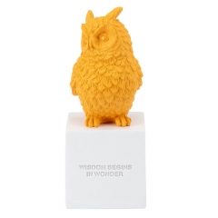 Статуетка "Owl" 25 см, помаранчева (8924-011)