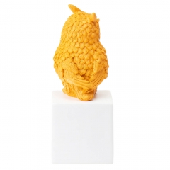 Статуетка "Owl" 25 см, помаранчева (8924-011)