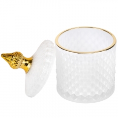 Емкость для хранения "Фарида", белая, 14 см (00BR-9157-058/1)