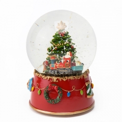 Снежный шар "Санта на поезде" (6016-010)