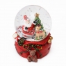 УЦІНКА Сніжна куля "Санта і олень"  (бульбашки повітря) (6016-011)