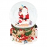 Сніжна куля "Санта на даху" (6016-016)