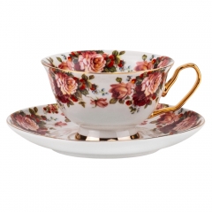 Порцелянова кружка  з блюдцем “English Garden”, 200 мл (9217-007)