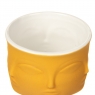 Керамічна ваза "Pure", жовта (8700-029)