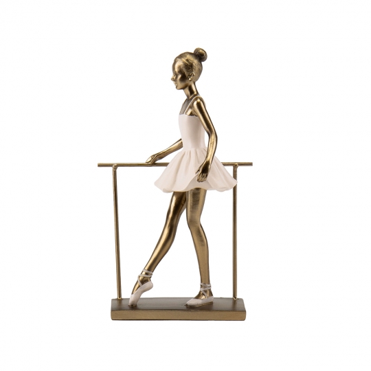 УЦІНКА Статуетка "Балерина у станка" (Дефект покраски верхнього матеріалу) (00BR-2007-124)