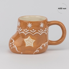 Кружка "Пряничный башмачок", 400 мл (6036-003)
