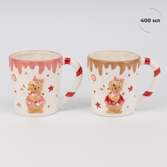 Кружка "Пряник с бантиком", 400 мл (6037-001)
