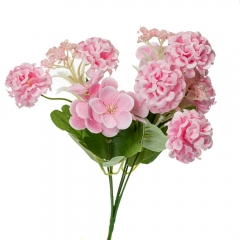 Штучний букет, рожевий (8722-028)