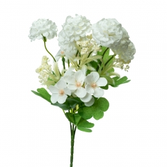 Искусственный букет, белый (8722-030)
