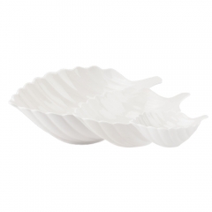 УЦІНКА Набір із 3 піал "Молочна елегантність", 32*25,5*19 см (Наплив фарби,чорні краплинки) (00BR-9201-006)