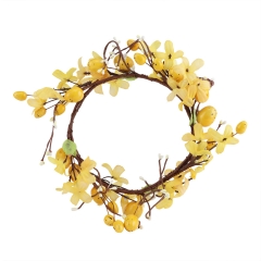 Декоративный венок "Солнечный", 30 см (5004-083)