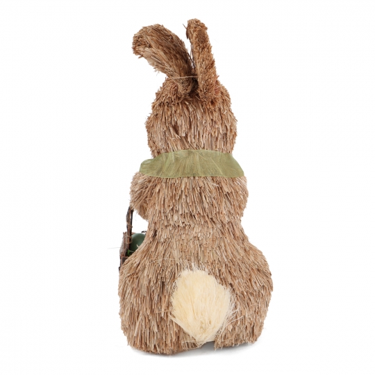 Кролик із корзинкою, 25 см (6018-121)
