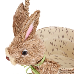 Пасхальная корзинка с кроликом, 21 см (6018-122)