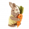 Кролик із морквиною, 14 см (6018-136)