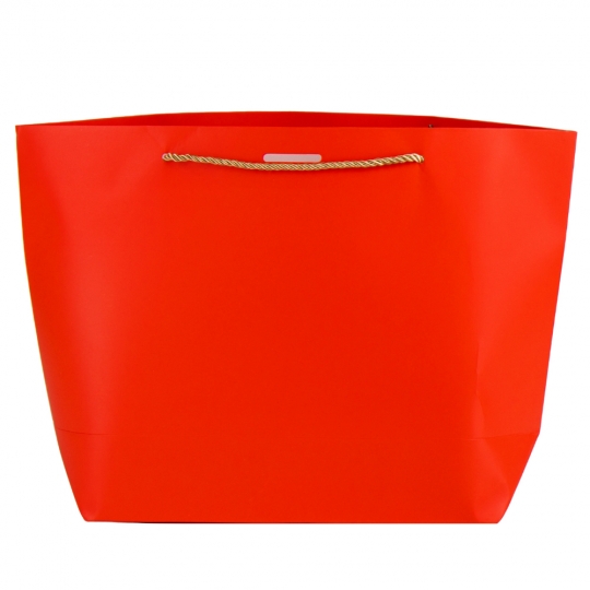 Подарунковий пакет "Елегантний пакунок", червоний, 42*27 см (9069-019)