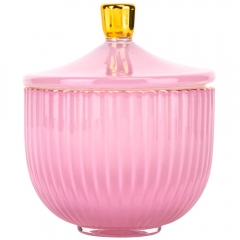 Емкость для хранения "Коффа", розовая, 11 см (9157-009)