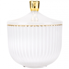 Емкость для хранения "Коффа", белая, 11 см (9157-010)