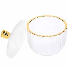 Емкость для хранения "Коффа", белая, 11 см (9157-010)