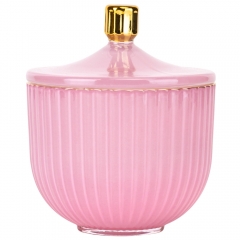 Емкость для хранения "Коффа", розовая, 13 см (9157-013)