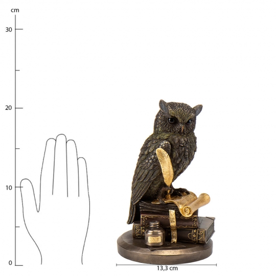 Статуетка "Мудра сова", 22 см (75033A5)