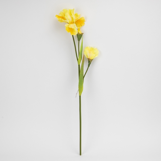 Штучний ірис, жовтий, 80 см (2026-030/yellow) Штучний ірис, жовтий, 80 см (2026-030/yellow)