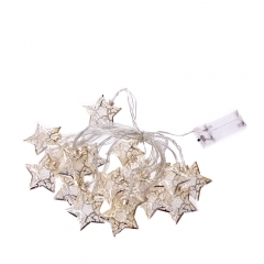 УЦЕНКА Елочная гирлянда "Звездочки" (отпадают звездочки металлические) (6000-026)