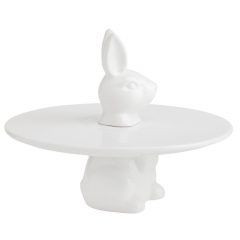 Подставка "Белый кролик", 20 см (9059-003)