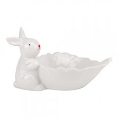 Подставка "Белый лист", белая, 11 см (5009-038)