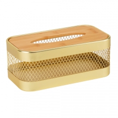 Салфетница "Модерн", золотая, 13,5*24,5*10,5 см (9203-026)