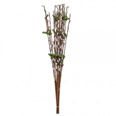 Искусственная ветка ивы "Котики", 68 см (9225-002)