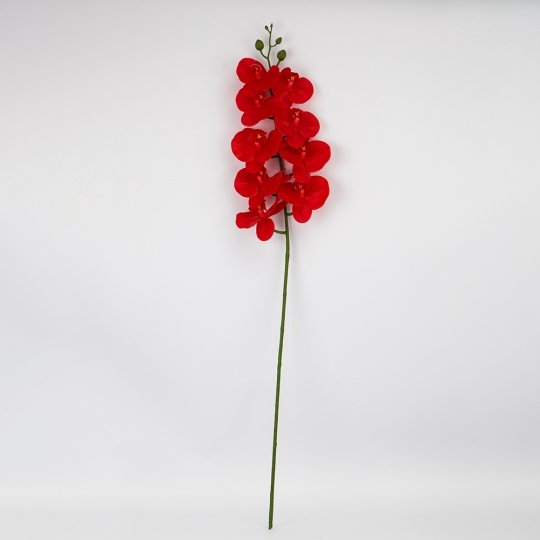 Латексна орхідея, червона, 95 см (2026-021/red)