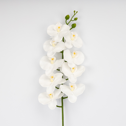 Латексна орхідея, біла, 95 см (2026-021/white)