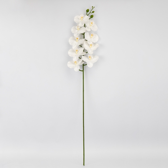 Латексна орхідея, біла, 95 см (2026-021/white)