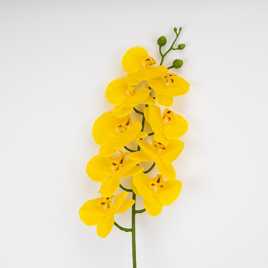 Латексна орхідея, жовта, 95 см (2026-021/yellow)