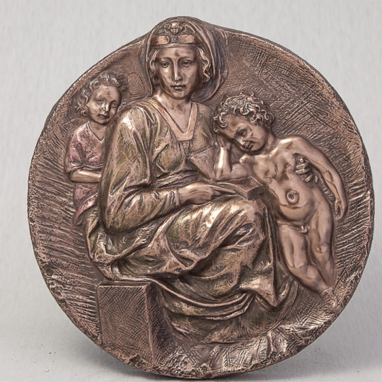 Медальйон "Марія з Ісусом" (22 см) (75383A4)