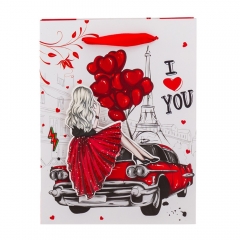 Подарочный пакет "Любовь в деталях", 18*24 см * Рандомный выбор дизайна (9209-001)