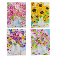 Подарочный пакет "Цветочный этюд", 30*41,5 см * Рандомный выбор дизайна (9209-004)